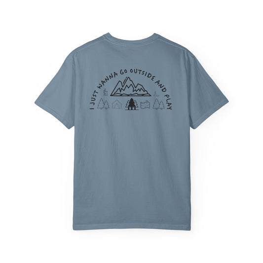 GottaClimb "I Just Wanna Go Outside and Play" Shirt