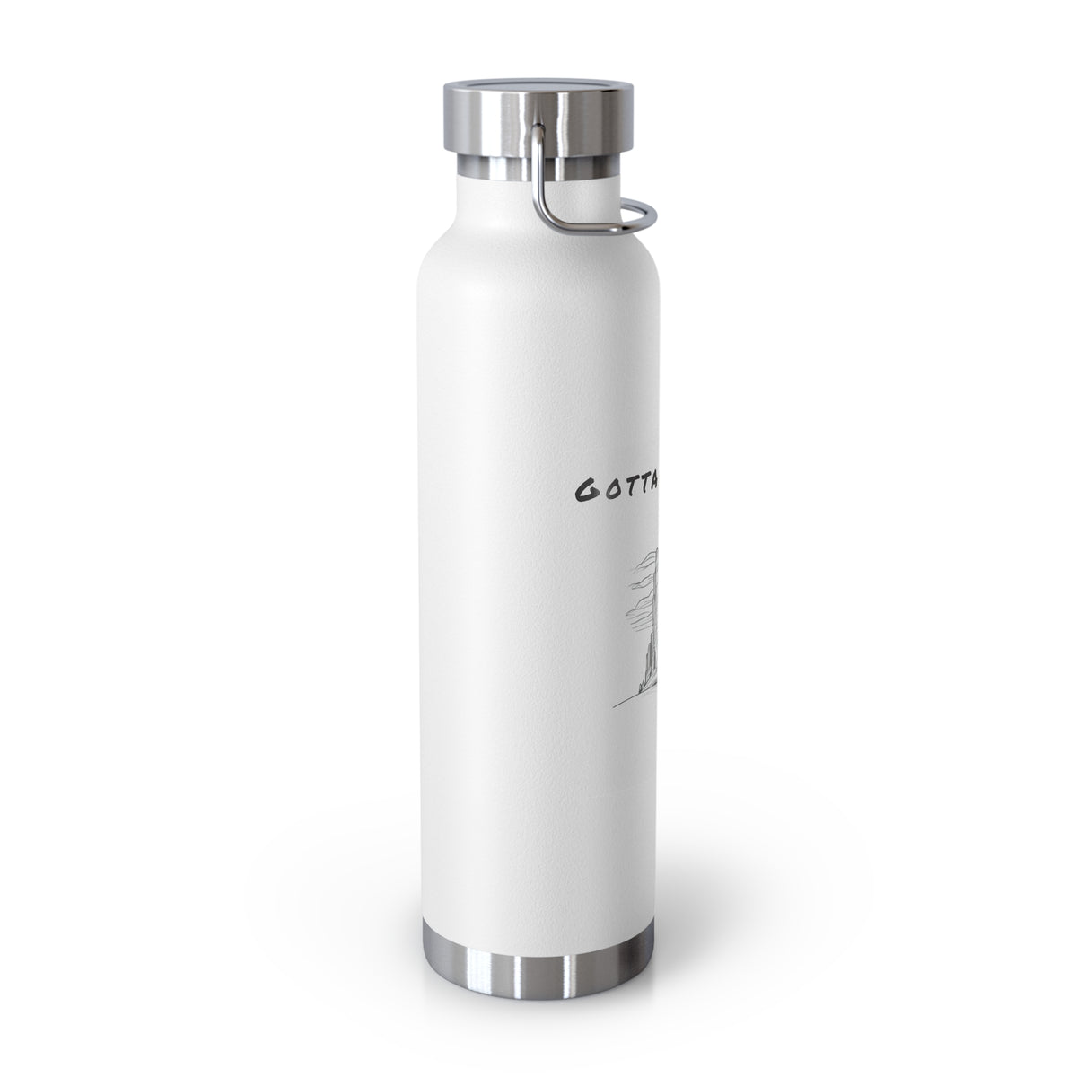 GottaClimb Copper Insulated Bottle — 22oz