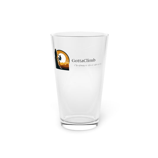 GottaClimb 16oz Pint Glass