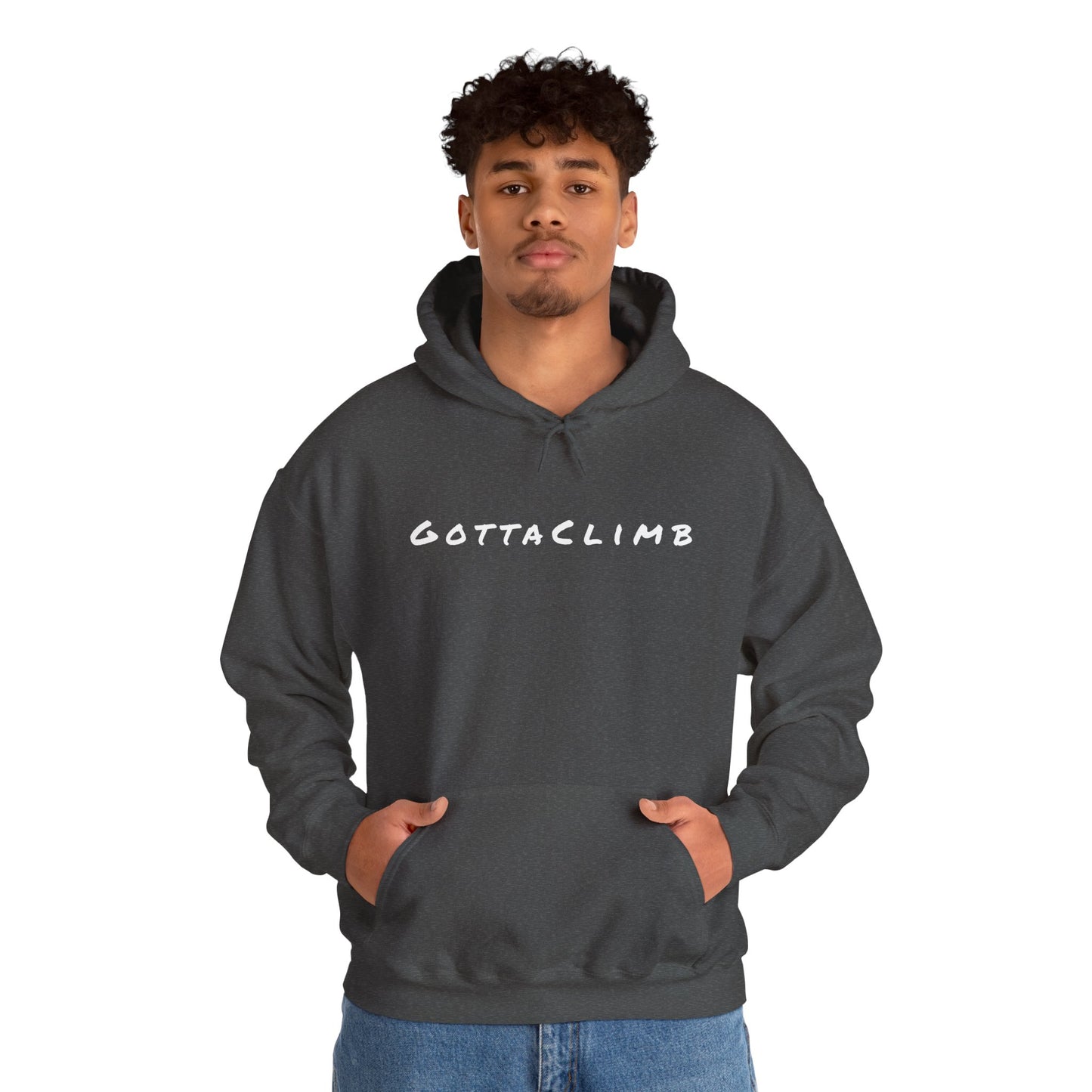 Adventure-Inspired Unisex Heavy Blend™ Hoodie - Gotta Climb Design