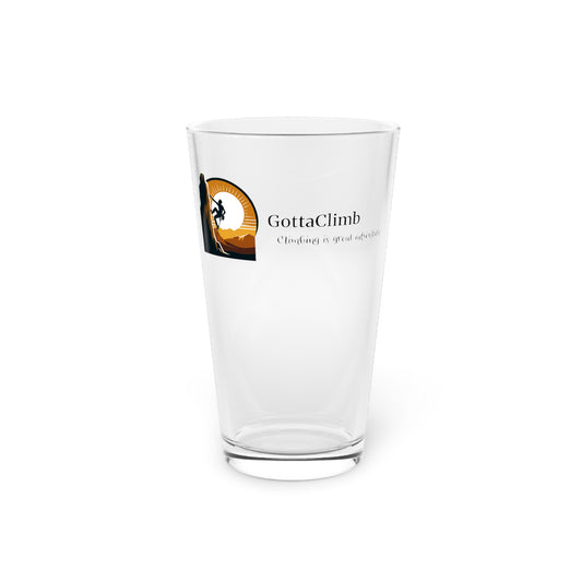GottaClimb 16oz Pint Glass
