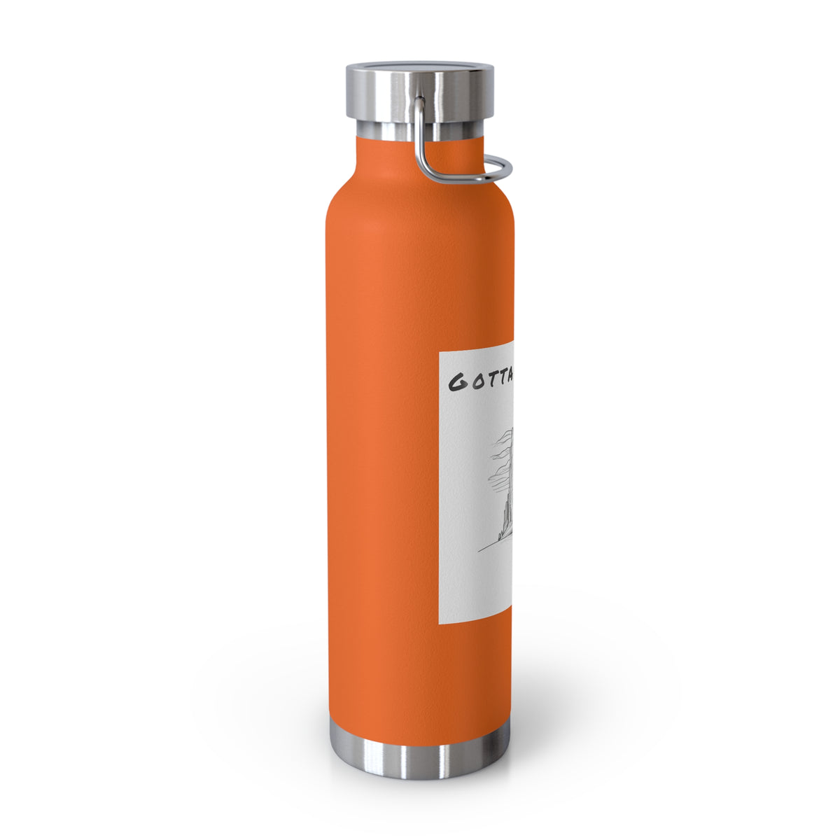 GottaClimb Copper Insulated Bottle — 22oz