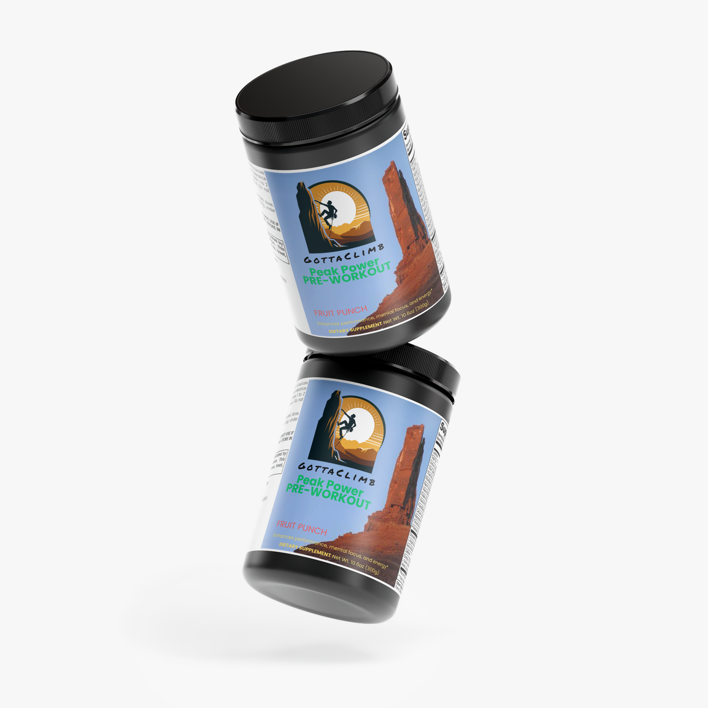 GottaClimb Peak Power Pre-Workout (Fruit Punch)