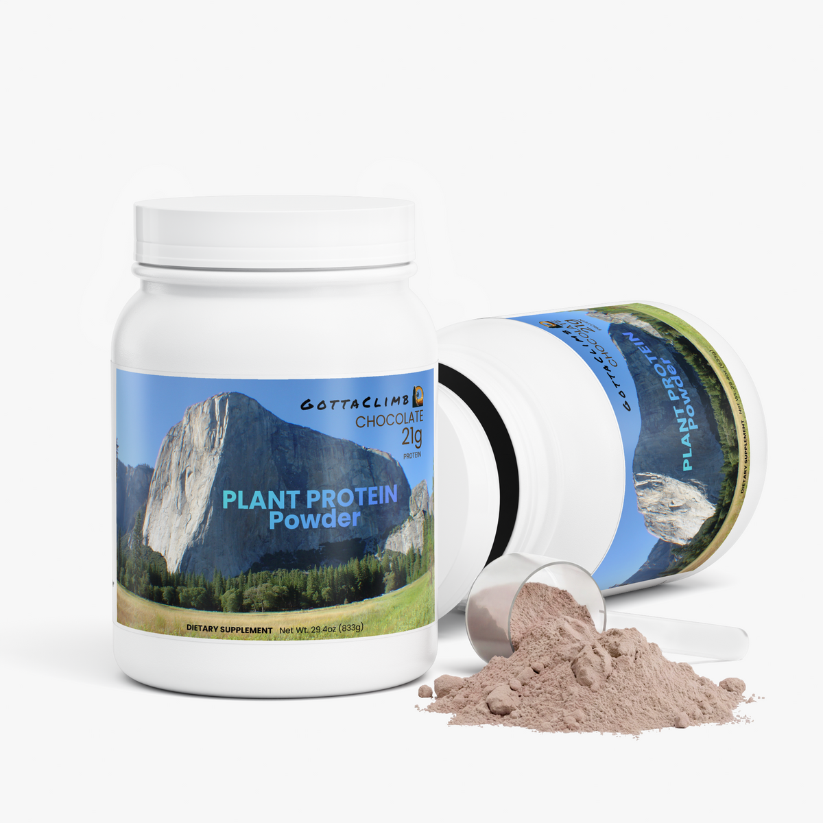 GottaClimb Plant Protein (Chocolate) 21 Grams of Protein