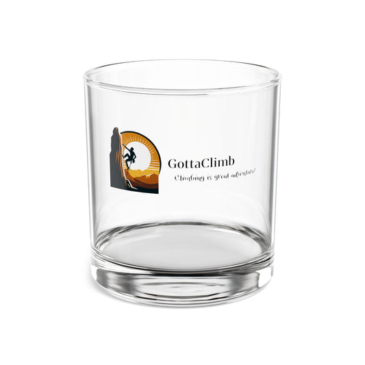 GottaClimb 10oz Rocks Glass