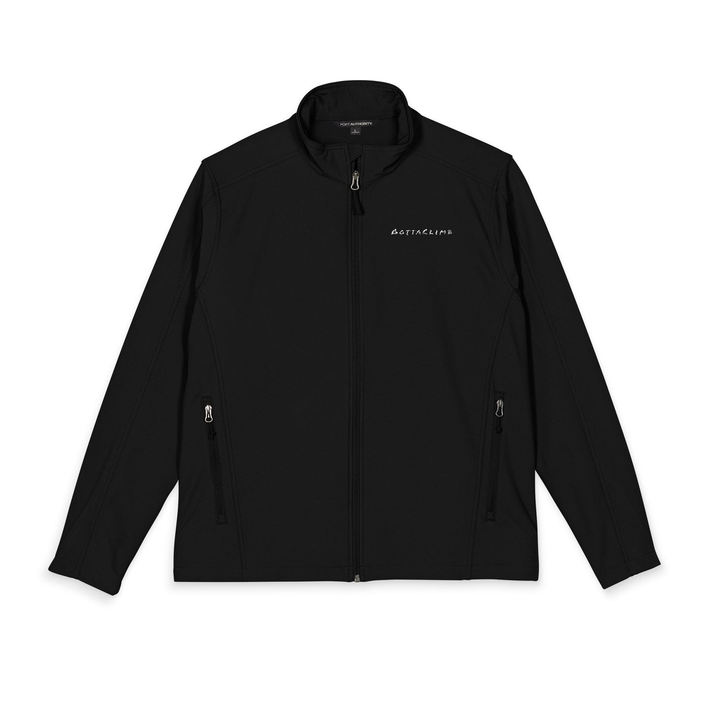 Men's GottaClimb Black Lightweight Soft-Shell Jacket