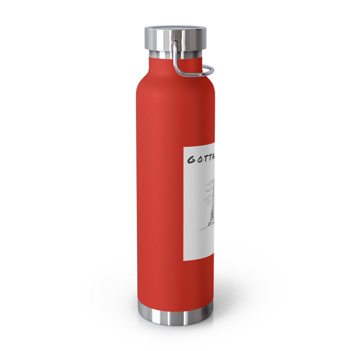 GottaClimb Copper Insulated Bottle — 22oz