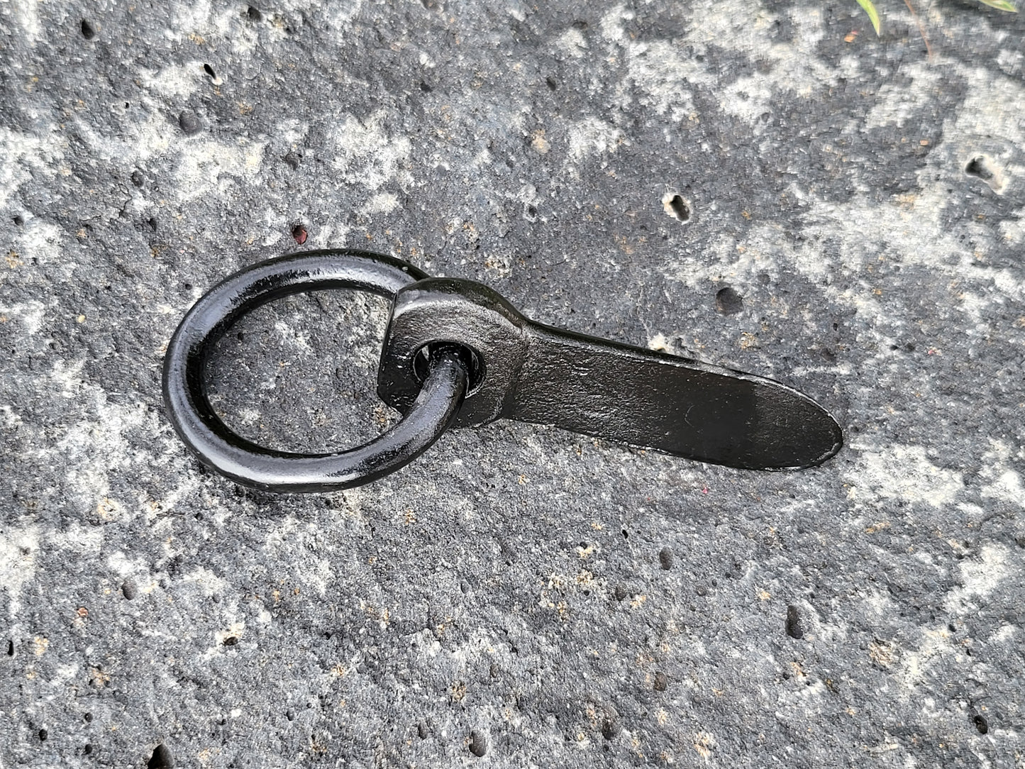 Vintage Mountain Climbing Piton - Knifeblade Ring