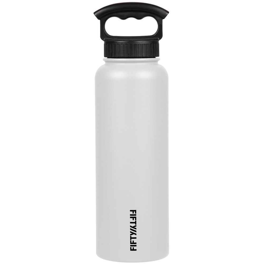 Fifty/Fifty Vacuum Insulated Bottle W/Three FInger Cap 40oz