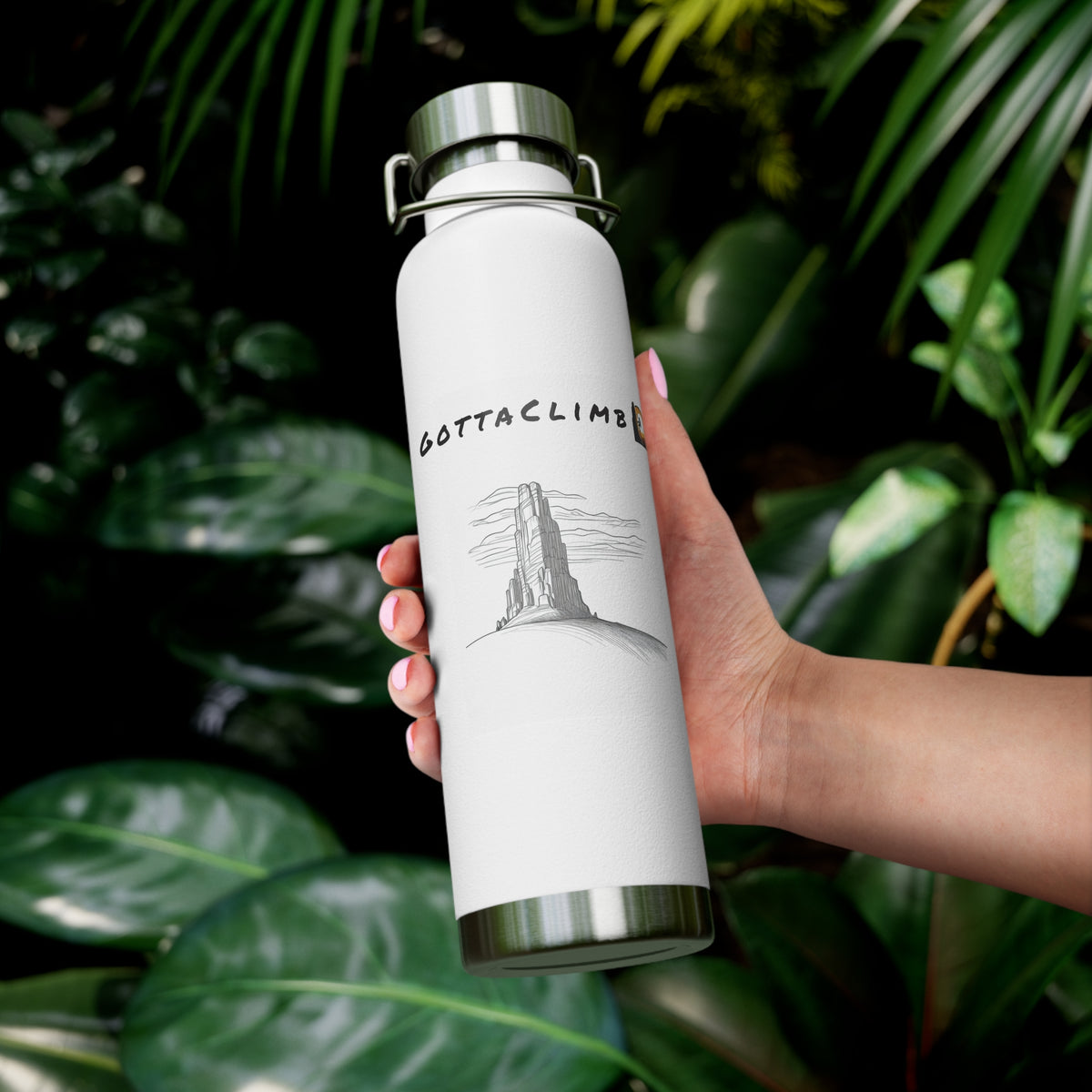 GottaClimb Copper Insulated Bottle — 22oz