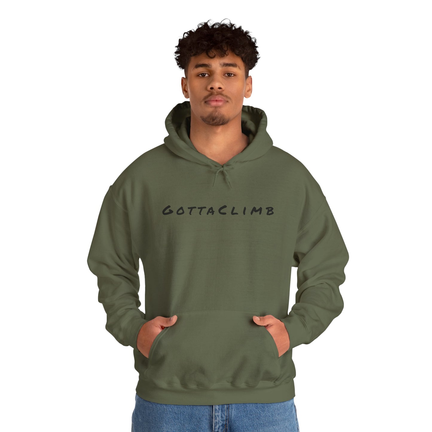Adventure-Inspired Unisex Heavy Blend™ Hoodie - Gotta Climb Design