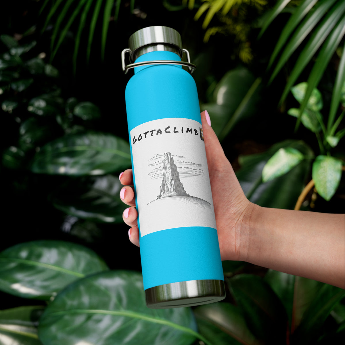 GottaClimb Copper Insulated Bottle — 22oz