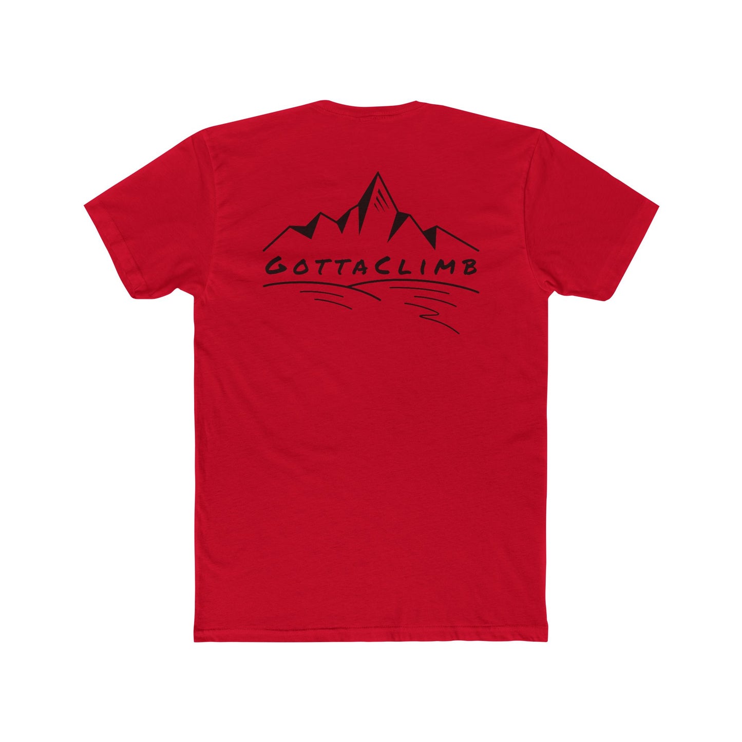 GottaClimb Mountain Graphic T-Shirt - Crew Shirt for Outdoor Enthusiasts
