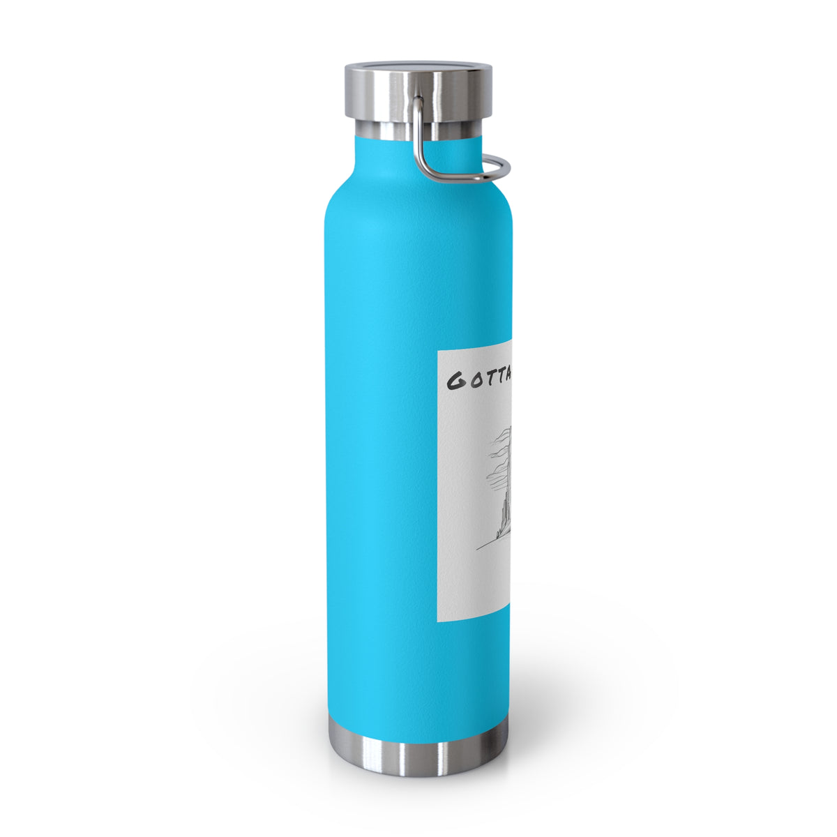GottaClimb Copper Insulated Bottle — 22oz