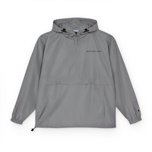 GottaClimb Packable Anorak Jacket — Lightweight Windbreaker Hooded Pullover