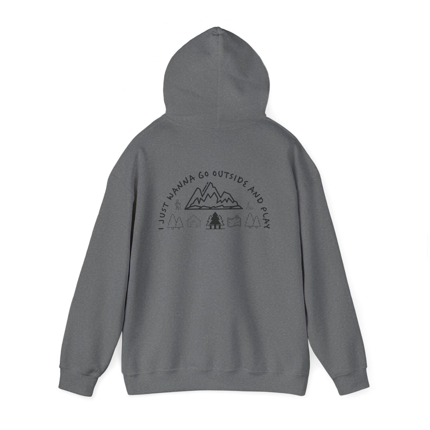 Adventure-Inspired Unisex Heavy Blend™ Hoodie - Gotta Climb Design