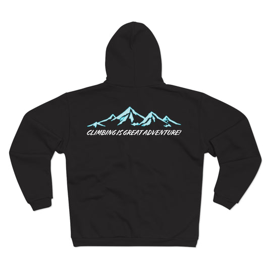 GottaClimb Hooded Gym Zip Sweatshirt