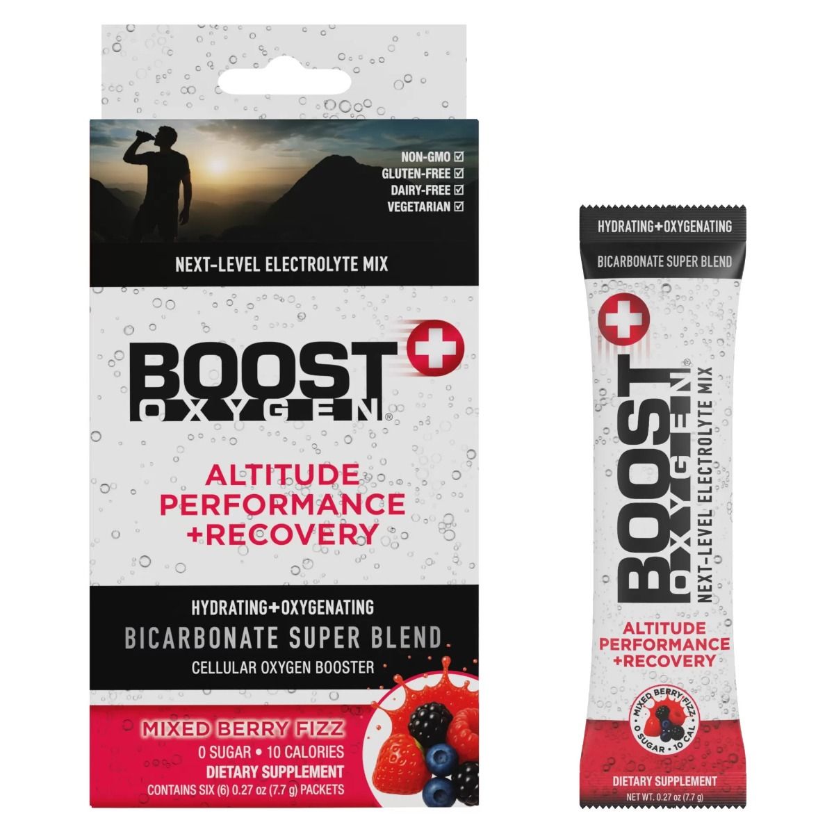 Boost Oxygen Hydration Oxygenation Electrolyte Supplement Packs
