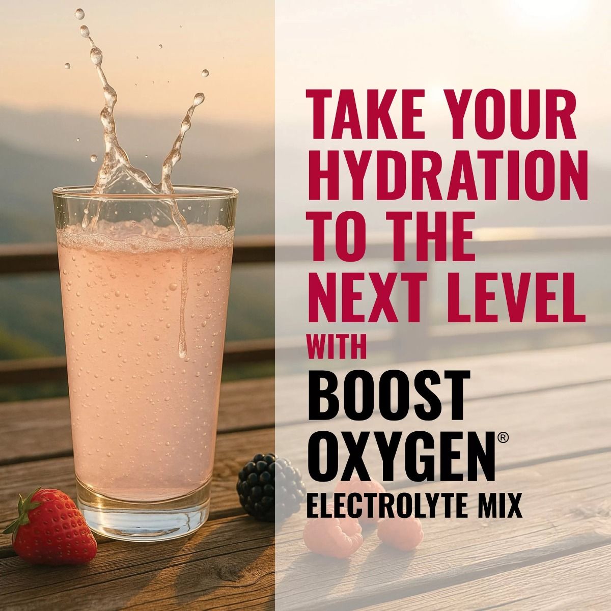 Boost Oxygen Hydration Oxygenation Electrolyte Supplement Packs