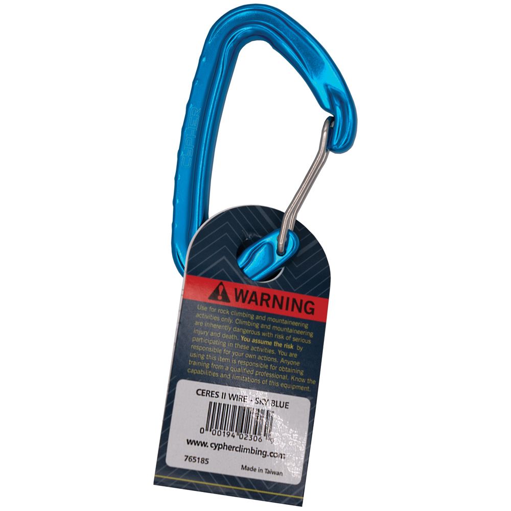 Cypher Ceres II Wire Gate Carabiner