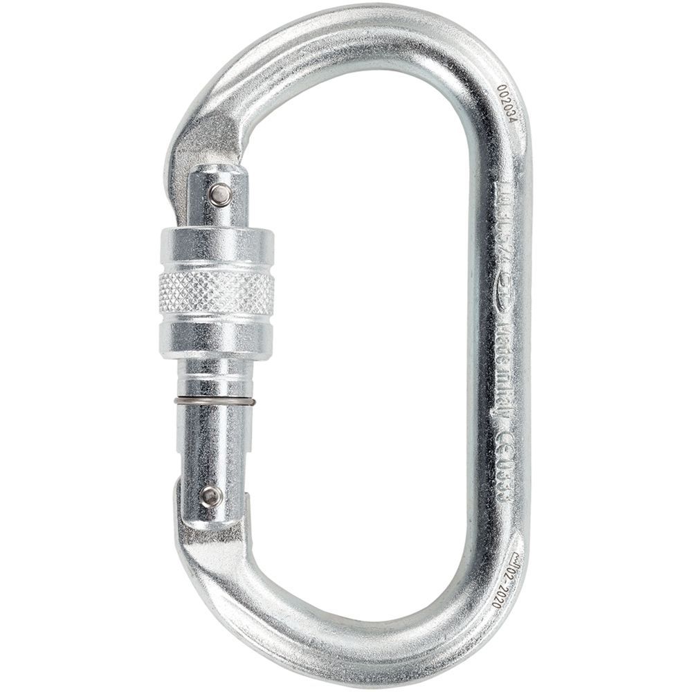 Climbing Technology CT Oval Plolished Screw Gate Carabiner