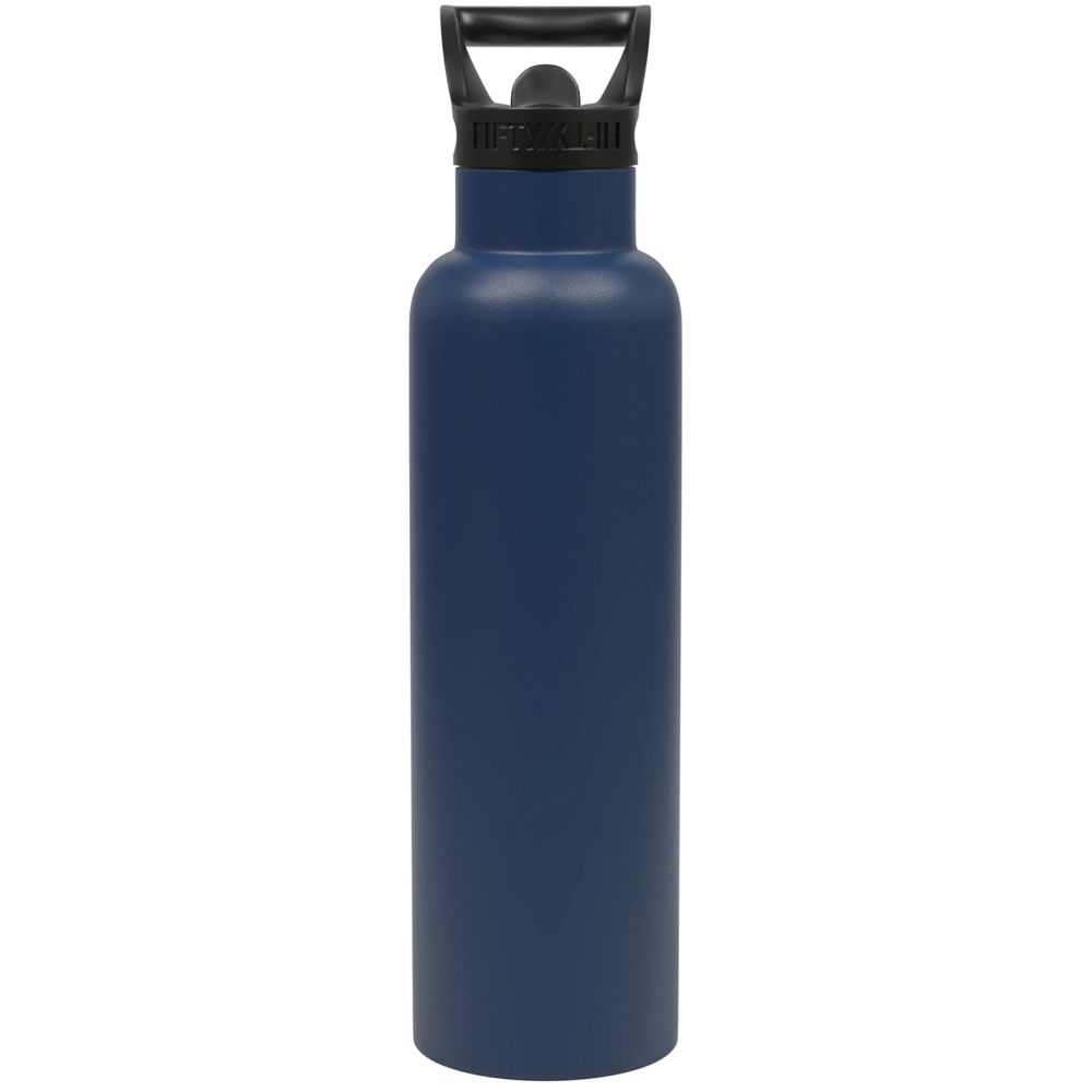 Fifty/Fifty Vacuum Insulated Bottle W/Straw Cap 21oz