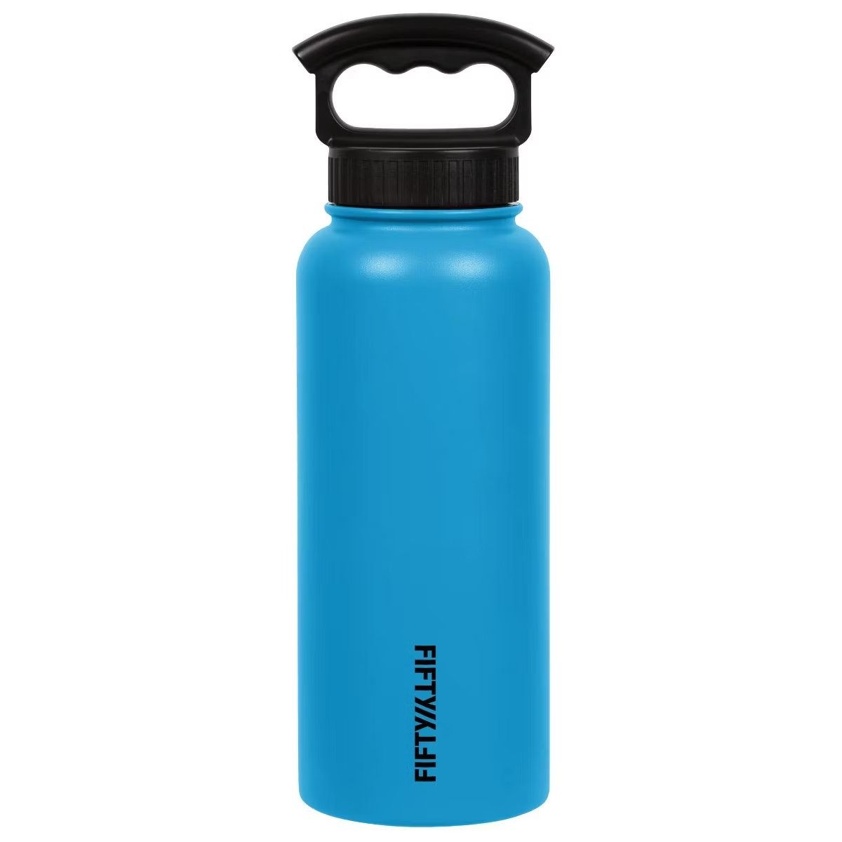 Fifty/Fifty Vacuum Insulated Bottle W/Three Finger Cap 34oz