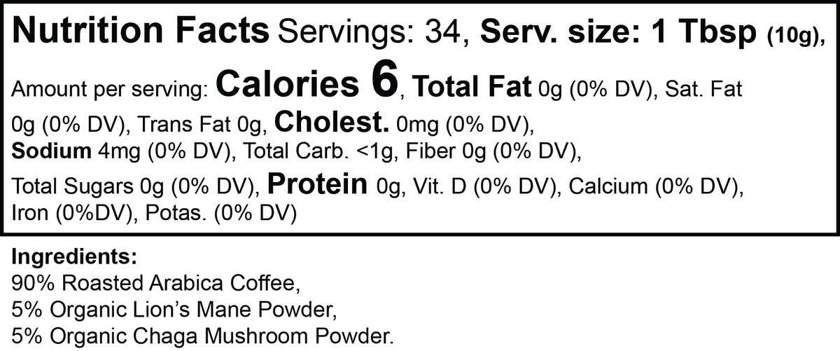 GottaClimb Chaga Mushroom Coffee (Medium Roast)